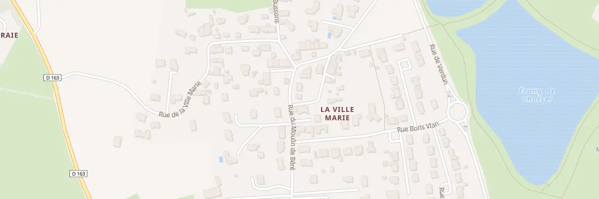 Plan du 54 Rue du Moulin de Béré à Châteaubriant