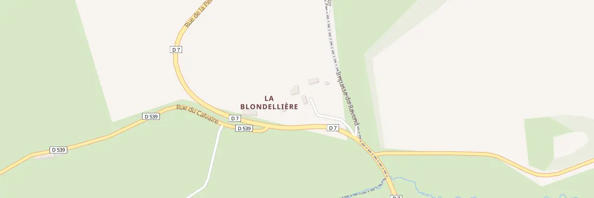 Plan du 4 Rue de la Perrelle au Mesnil-Aubert