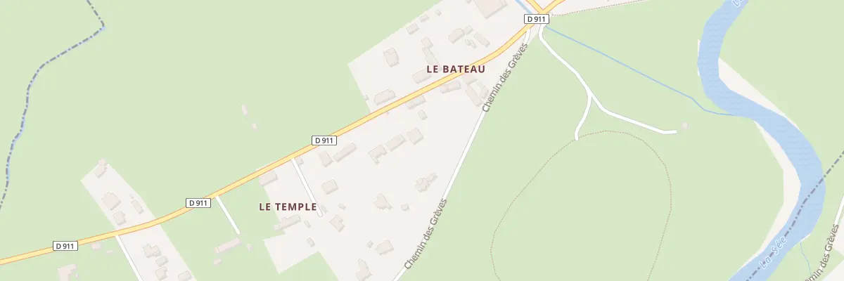 Plan du 11 Le Bateau à Marcey-les-Grèves