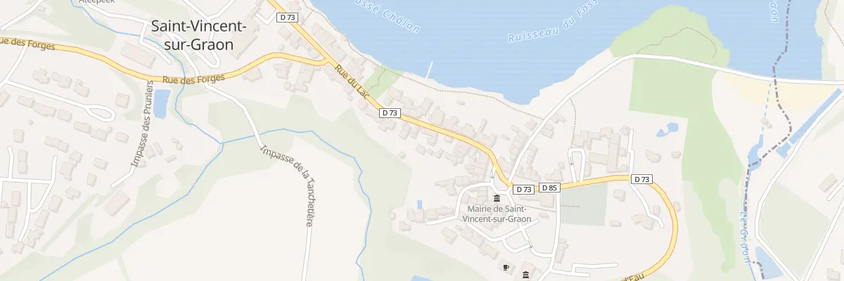 Plan du 11 Rue du Lac à Saint-Vincent-sur-Graon