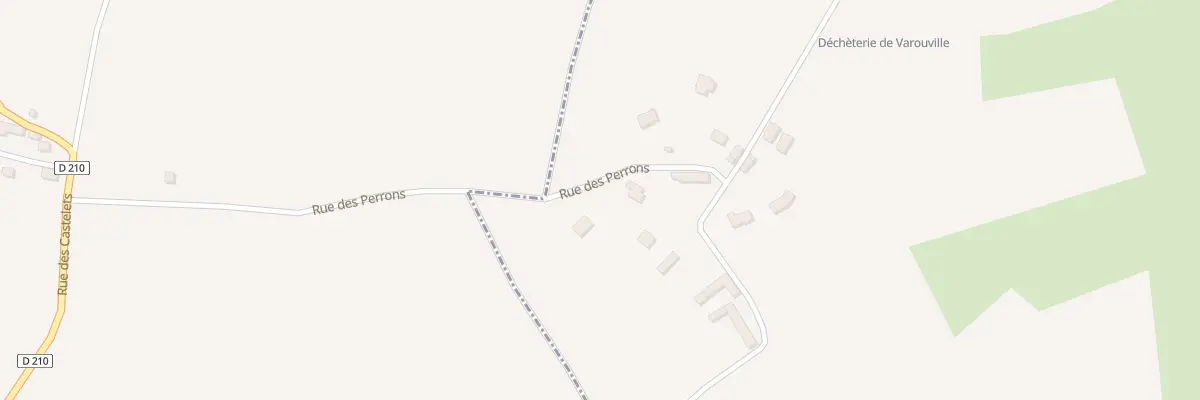 Plan du 20 Rue d’Etesneville à Varouville
