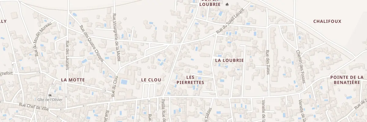 Plan du 410 Rue de Saint Martin au Bois-Plage-en-Ré
