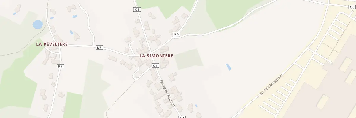Plan du 50 Rte du Rochart au Cellier