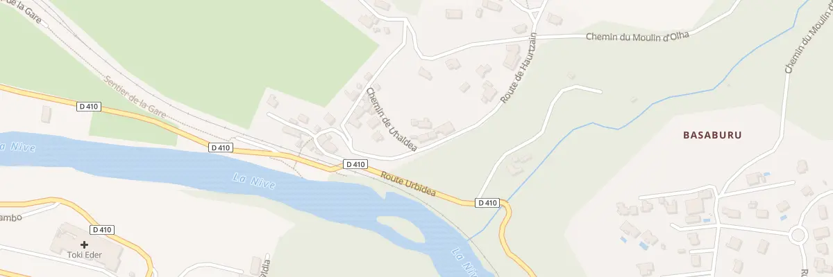 Plan du 13 Rte de Haurtzain à Cambo-les-Bains