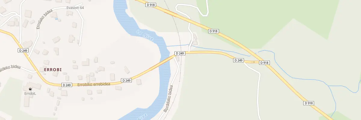 Plan du 9 Borddako bidea à Itxassou