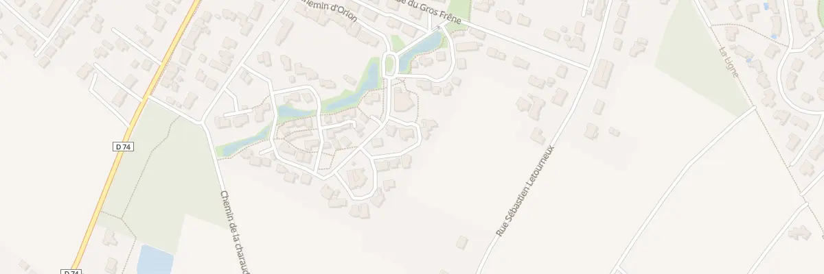 Plan du 2 Che de Cassiopée à Saint-Julien-de-Concelles