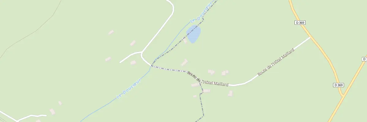 Plan du 5055 L’Hotel Maillard à Folligny