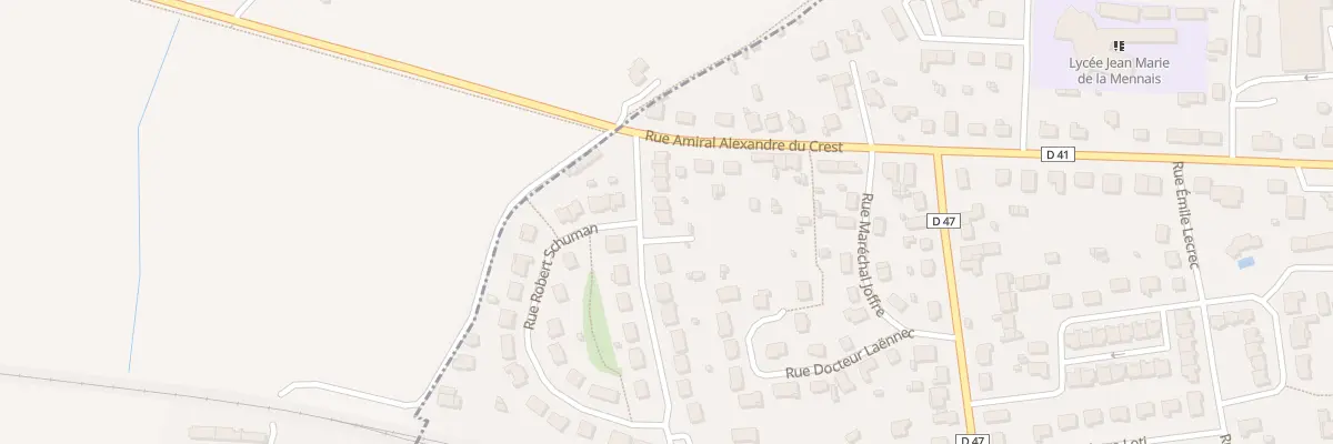 Plan du 15 Rue Jean Monnet à Retiers