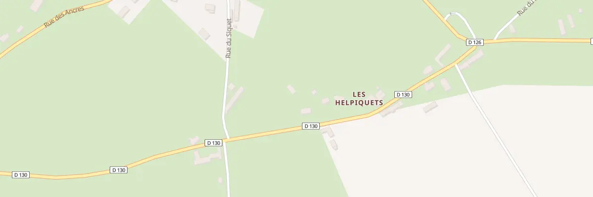 Plan du 14 Rue des Helpiquets -Amfreville à Picauville