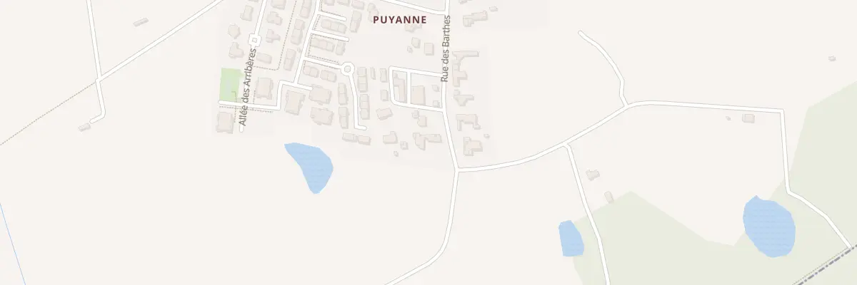 Plan du 352B Rue des Barthes à Soorts-Hossegor