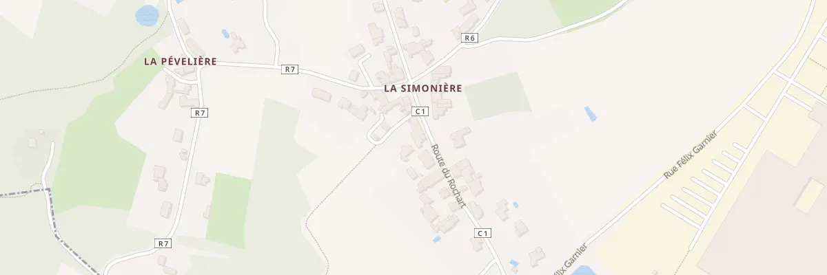 Plan du 51 Rte du Rochart au Cellier