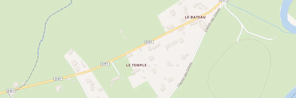 Plan du 5B Le Temple à Marcey-les-Grèves