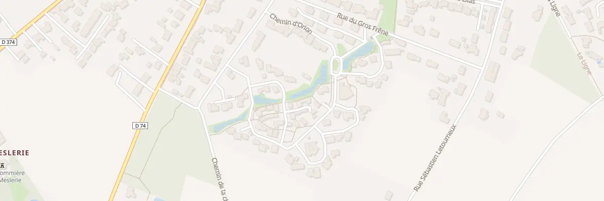 Plan du 14 Ven de l’Eridan à Saint-Julien-de-Concelles