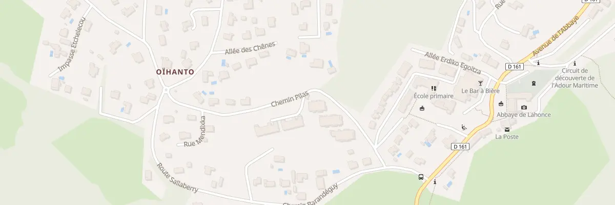 Plan du 258 Che Pilas à Lahonce