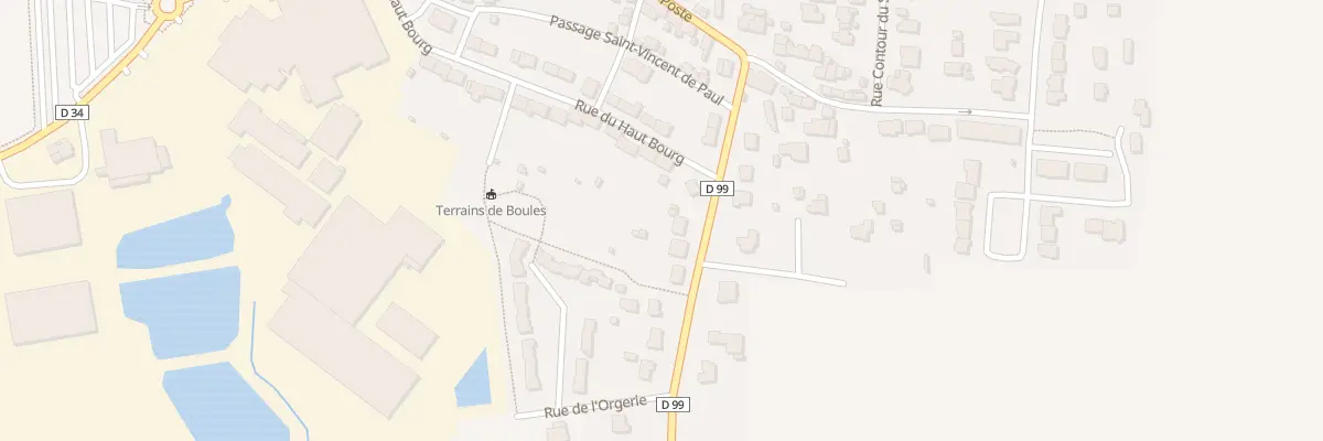 Plan du 10 Rue de l’Yaigne à Domagné