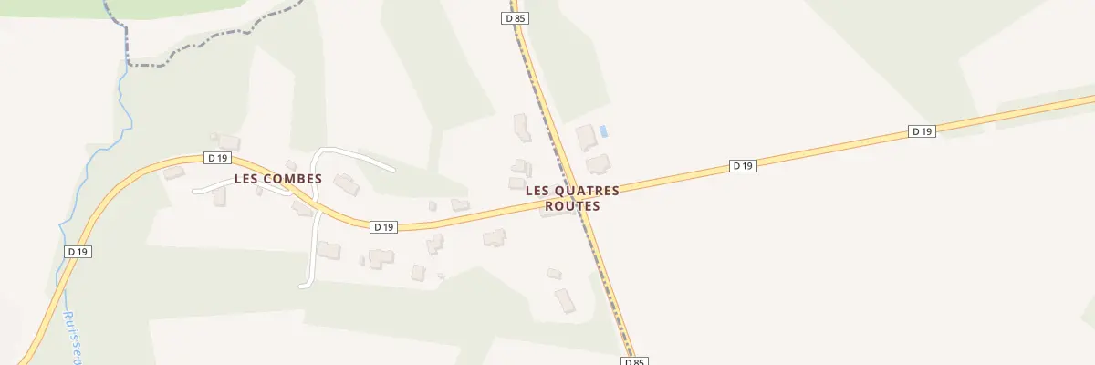 Plan du 5123 Les Quatre Chemins au Givre