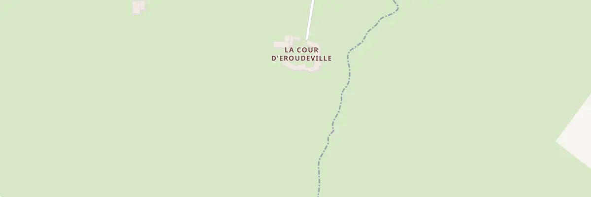 Plan du 1 La Cour à Éroudeville
