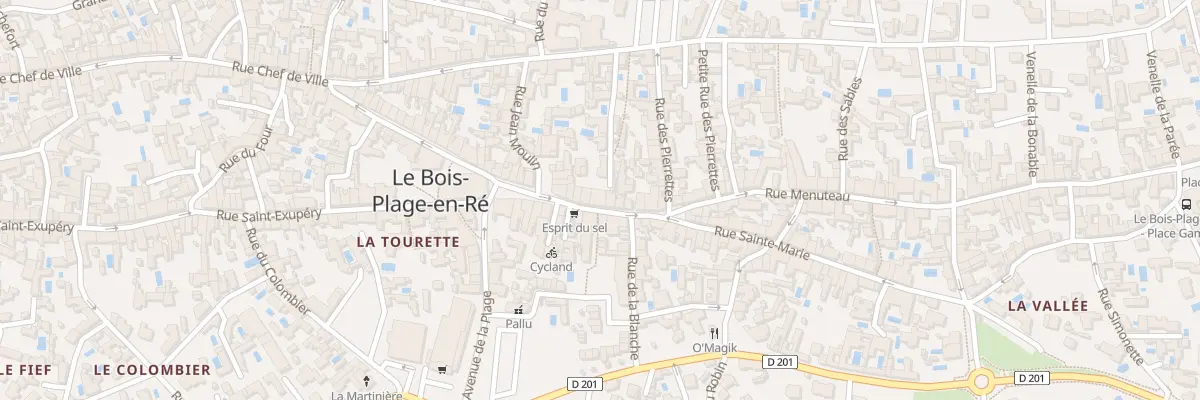 Plan du 21 Rue de l’Eglise au Bois-Plage-en-Ré