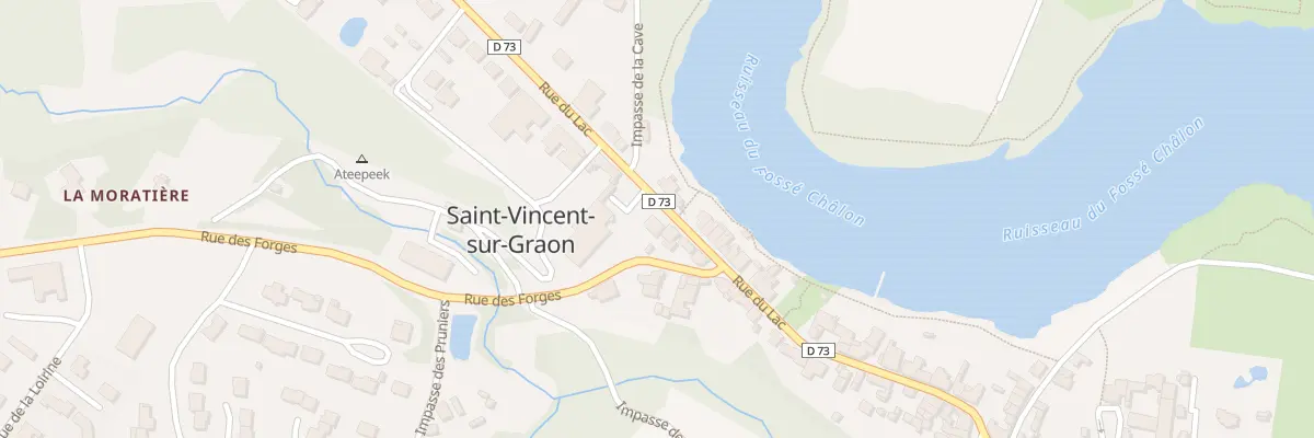 Plan du 37 Rue du Lac à Saint-Vincent-sur-Graon