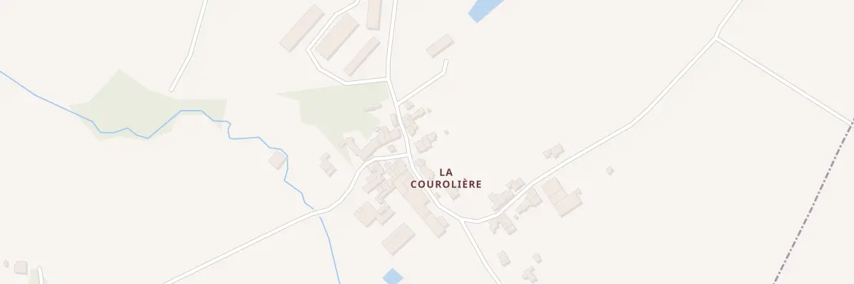 Plan du 205 La Courolliere à Montréverd