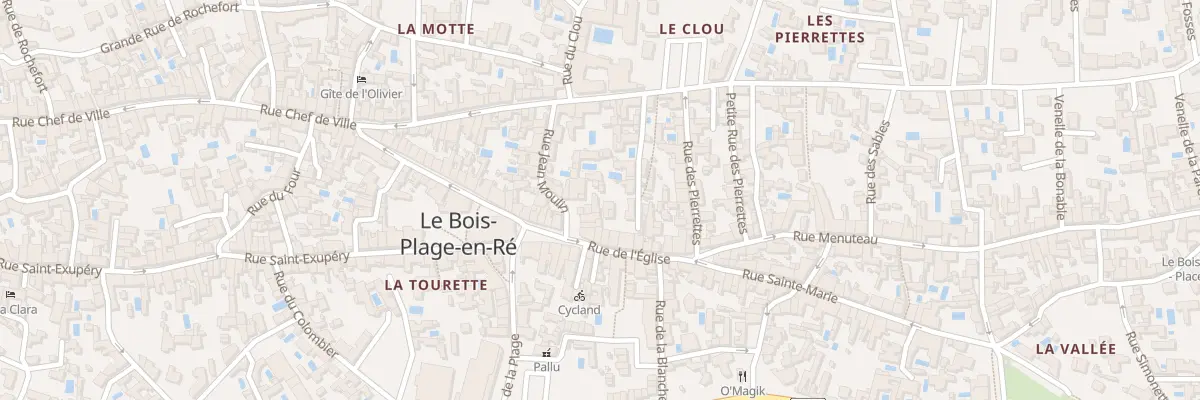 Plan du 14 Vc Gde Venelle de la Prepoise au Bois-Plage-en-Ré