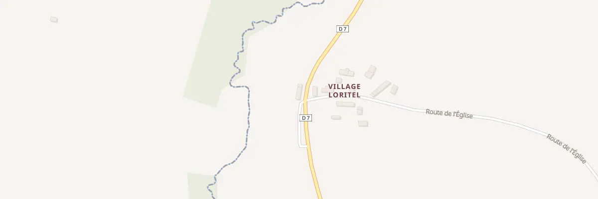 Plan du 5020 Le Village Loritel à La Meurdraquière