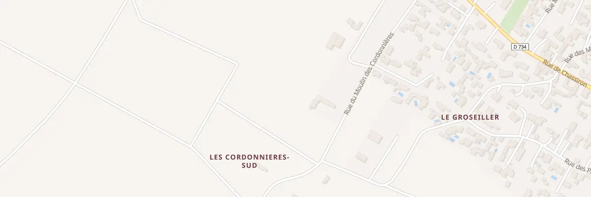 Plan du 276 Rue du Moulin des Cordonnières à Saint-Denis-d’Oléron