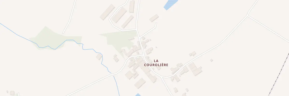 Plan du 200 La Courolliere à Montréverd