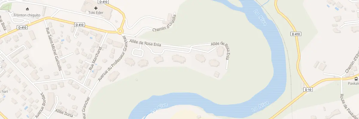 Plan du 190 All de Rosa Enia à Cambo-les-Bains