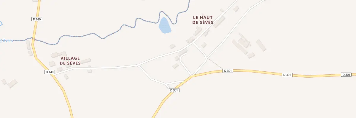 Plan du 5015 Seves à Saint-Germain-sur-Sèves
