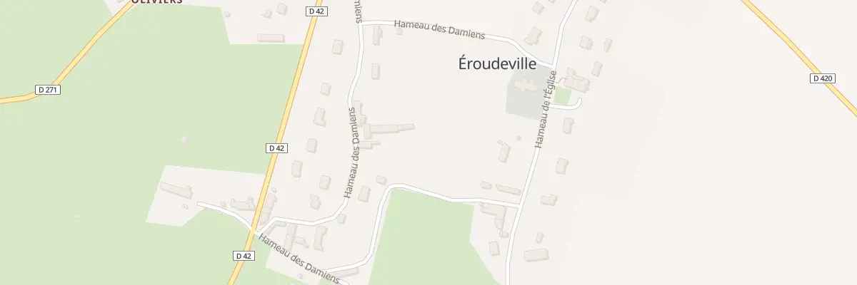 Plan du 5024 Hameau de l’Eglise à Éroudeville