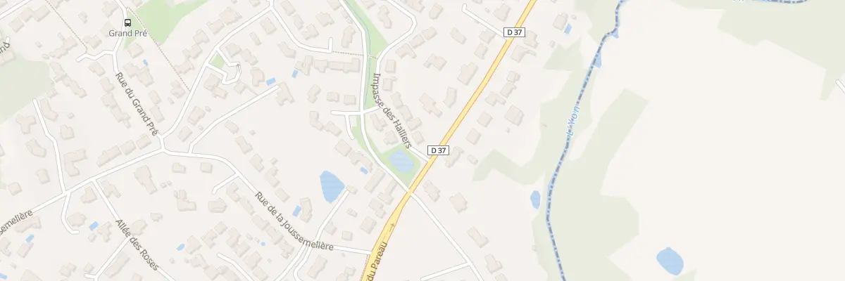 Plan du 2 Imp des Halliers à Dompierre-sur-Yon