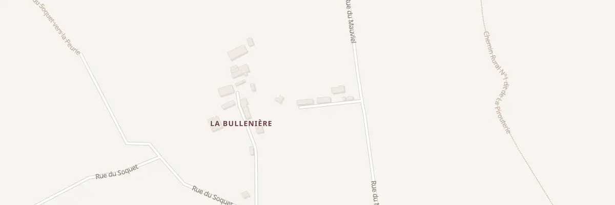 Plan du 6 La Bulleniere à Lengronne