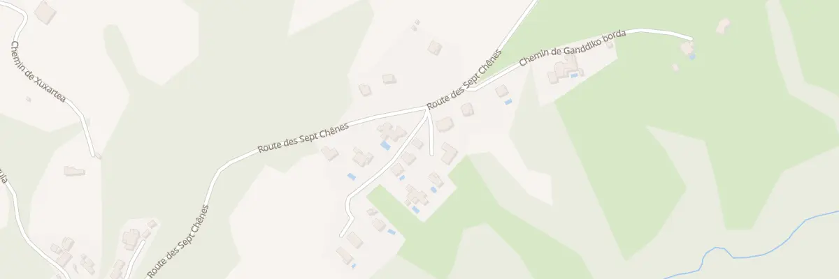 Plan du 41 Che d’Añaneko borda à Cambo-les-Bains