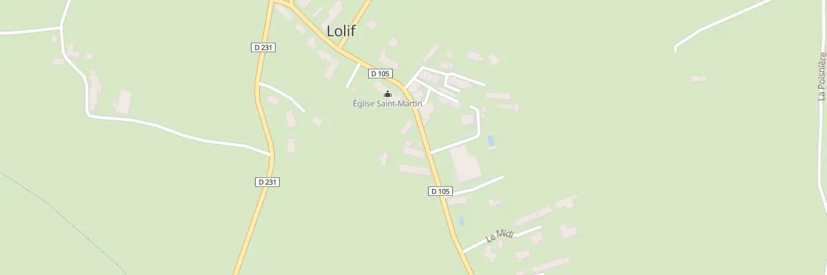 Plan du 12 Rue Saint-Martin à Lolif
