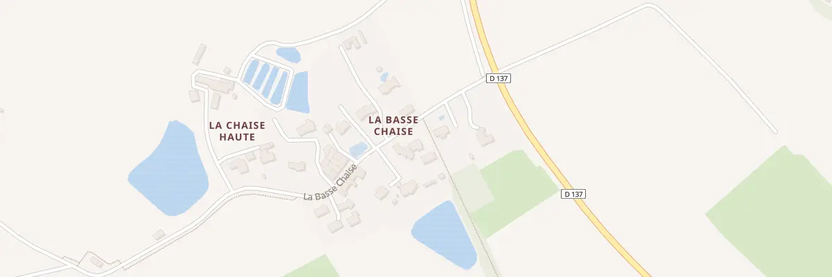 Plan du 3B La Basse Chaise à Aigrefeuille-sur-Maine