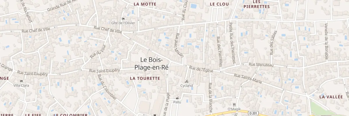 Plan du 3 Pl de l’Eglise au Bois-Plage-en-Ré