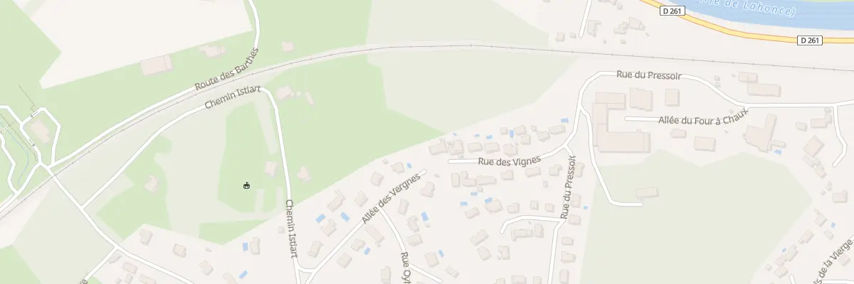 Plan du 146 Rue des Vignes à Lahonce