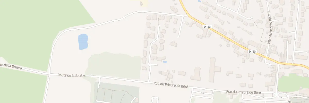 Plan du 8 Rue des Légendes de Béré à Châteaubriant