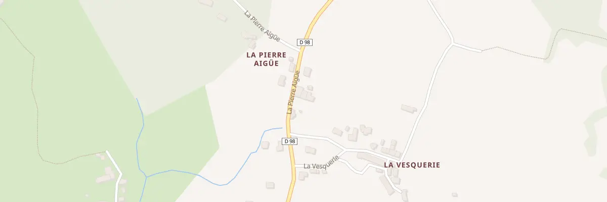 Plan du 44 La Pierre Aiguë à Saint-Marc-le-Blanc