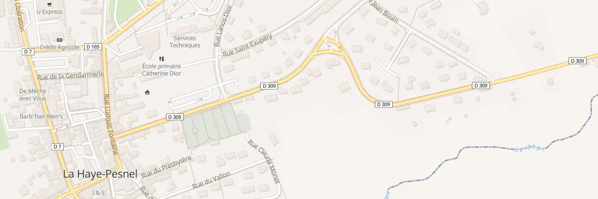 Plan du 20A Rue du Progrès à La Haye-Pesnel