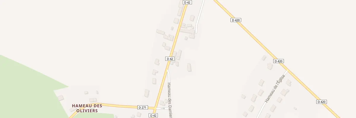 Plan du 9 La Rue à Éroudeville