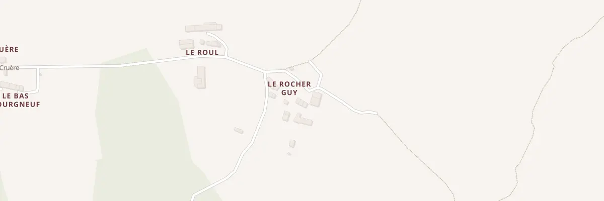 Plan du 24 Le Rocher Guy à Saint-Marc-le-Blanc