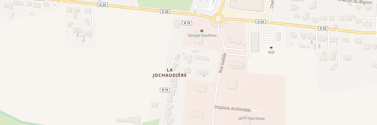 Plan du 81 Rue de la Jochaudière à Ligné