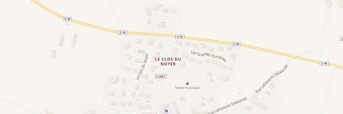 Plan du 1 Rue Les Grandes Aumones à Courcy