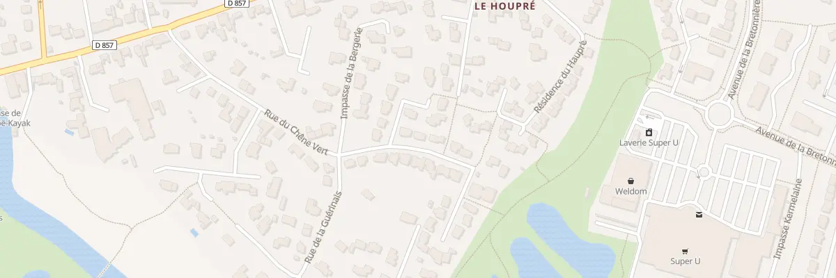 Plan du 3 Rue du Bas Pré à Châteaubourg
