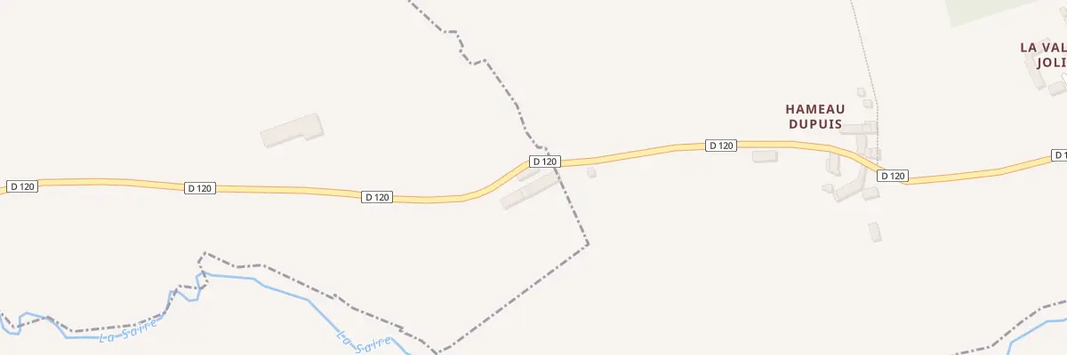 Plan du 4 Rte de la Ponterie à Brillevast