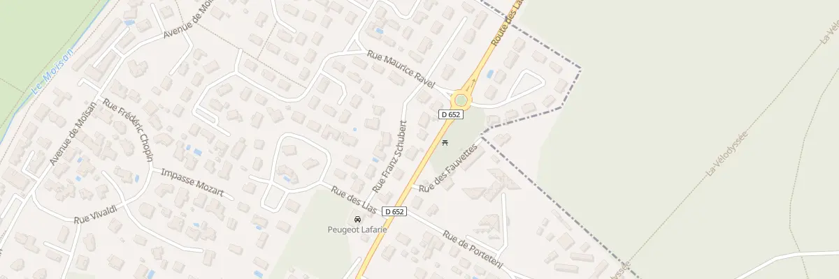 Plan du 4 Rue Schubert à Vieux-Boucau-les-Bains