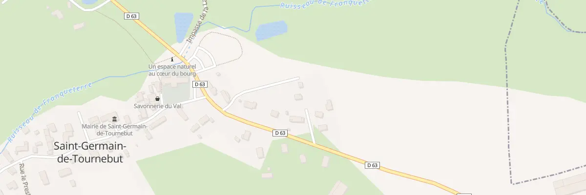 Plan du 2 L’Eglise à Saint-Germain-de-Tournebut