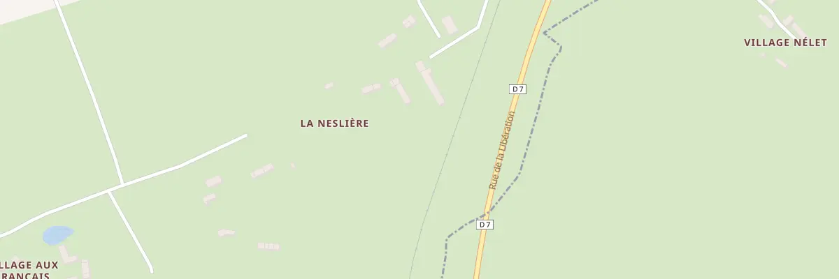 Plan du 5067 La Nesliere à Hocquigny